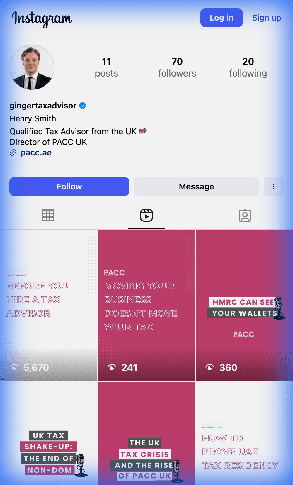 @gingertaxadvisor on Instagram