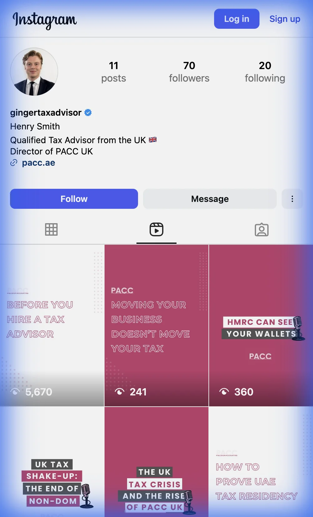 @gingertaxadvisor on Instagram